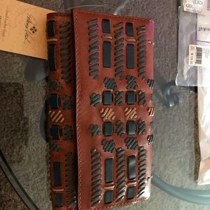 Patricia Nash NWT plaid wallet. Teresa